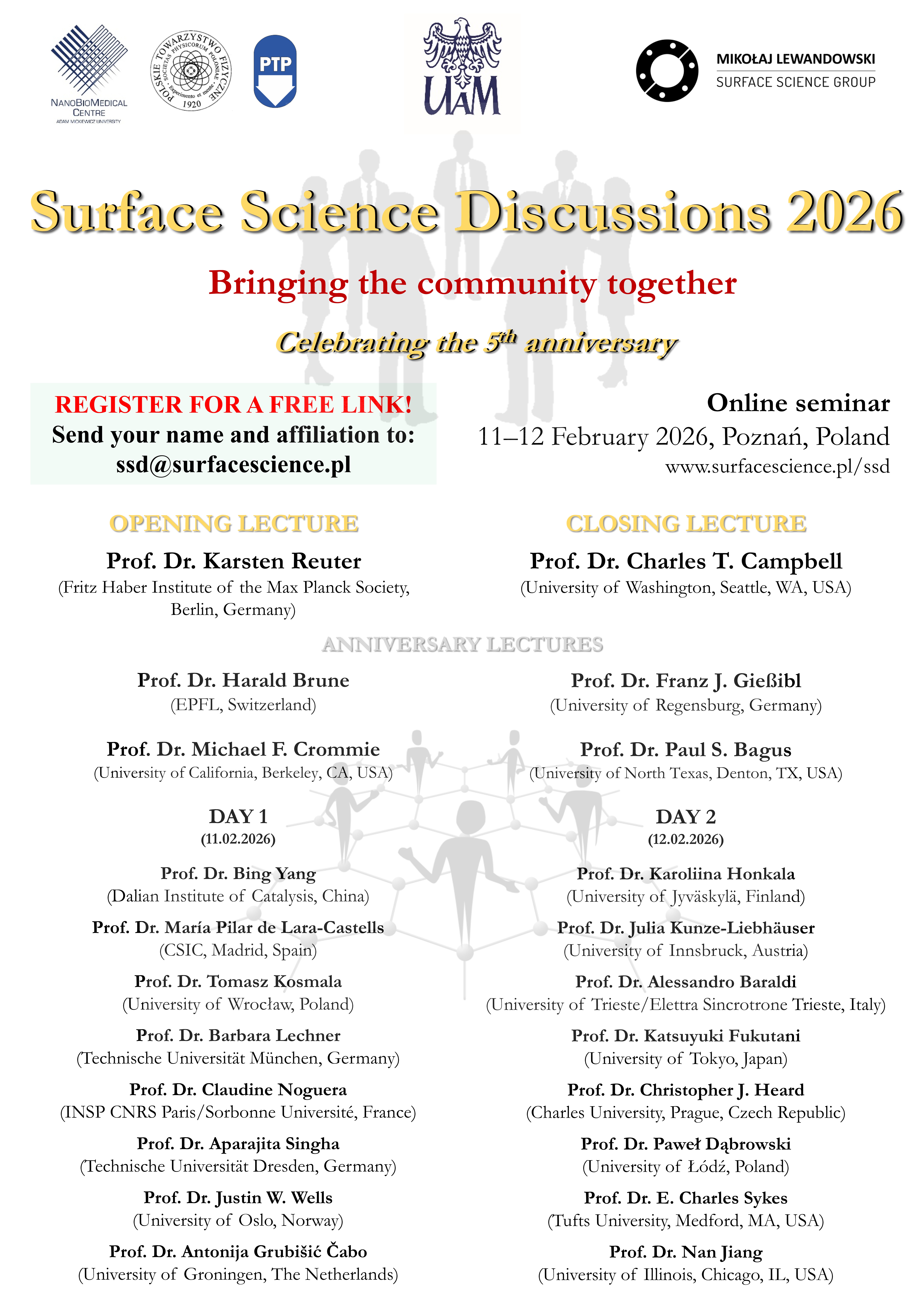 Surface Science Discussions 2026